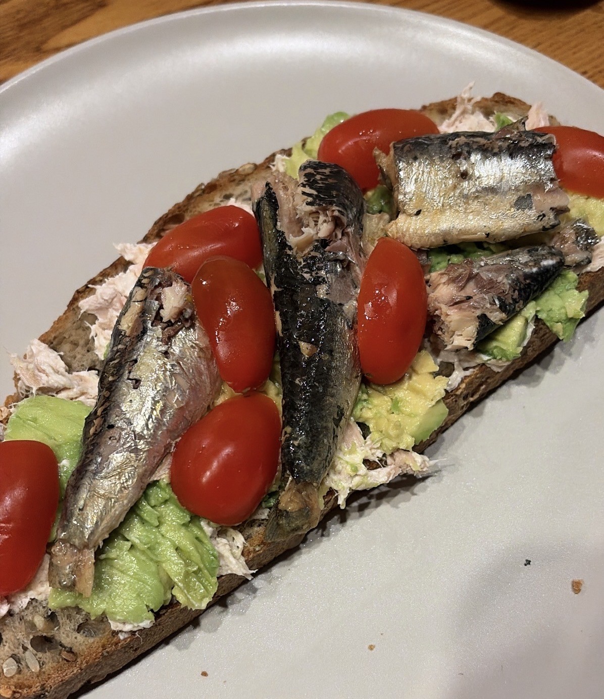 Tartine sardine